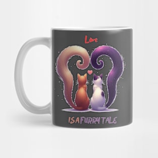 love is a furry tale Mug